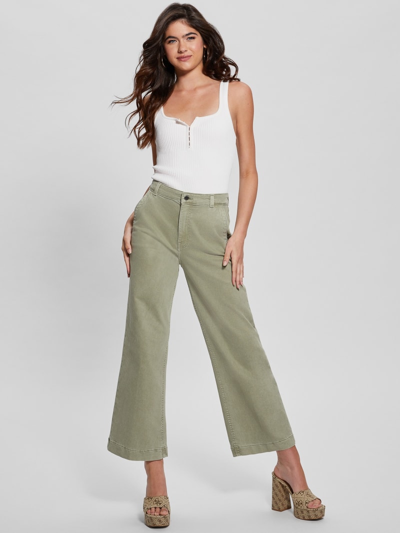 Guess wide leg pants online