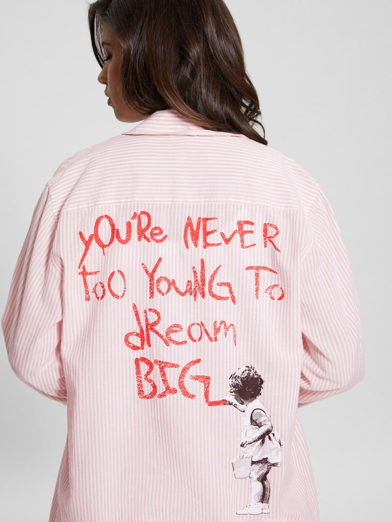 Guess oversized sweatshirt best sale