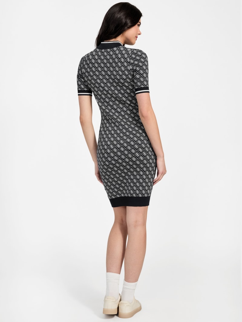 Lise Turtleneck Logo Sweater Dress | GUESS Canada