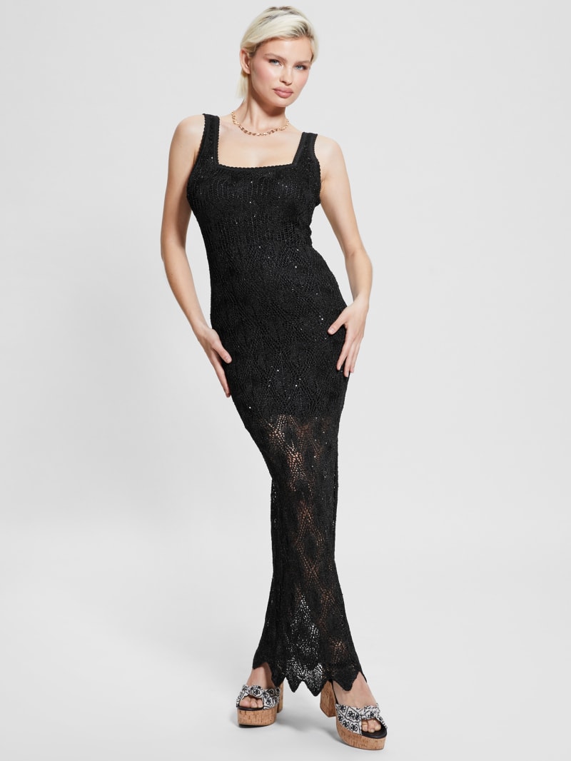 Guess crochet dress store