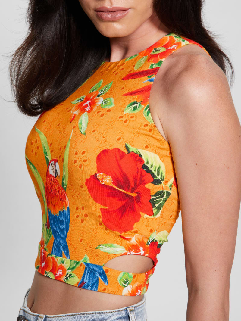 Eco Shayna Cutout Crop Top