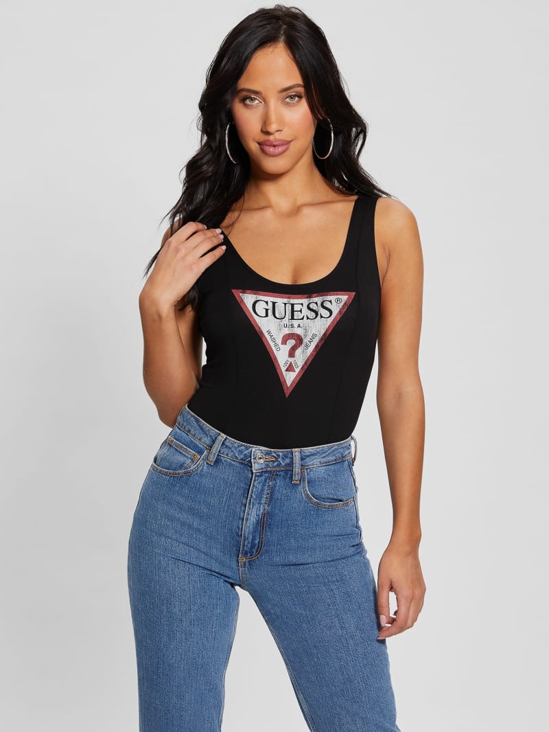 Guess bodysuit black online