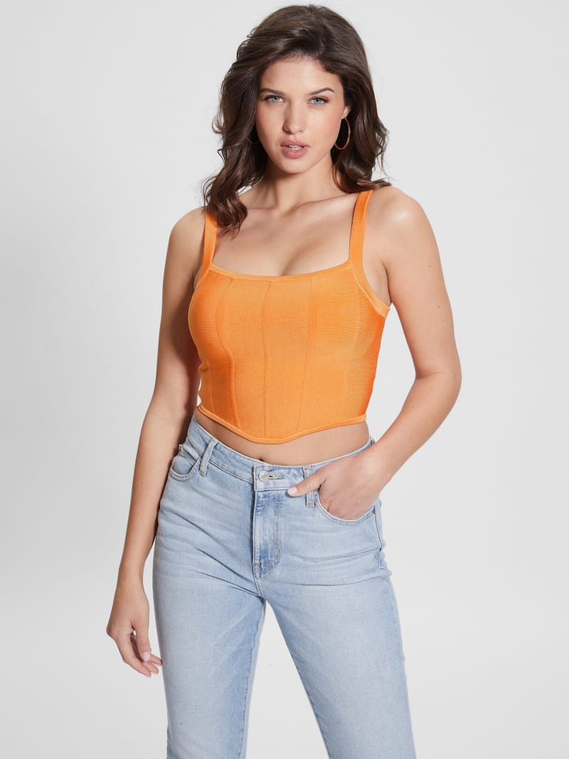 Guess corset on sale top