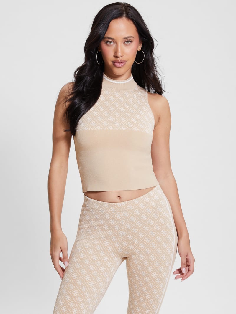Guess turtleneck crop top top