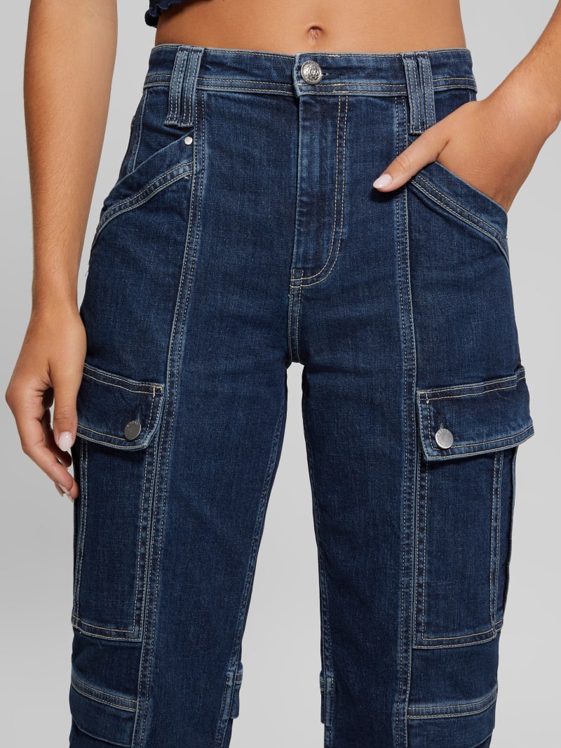 Eco '80s Denim Cargo Pants | GUESS