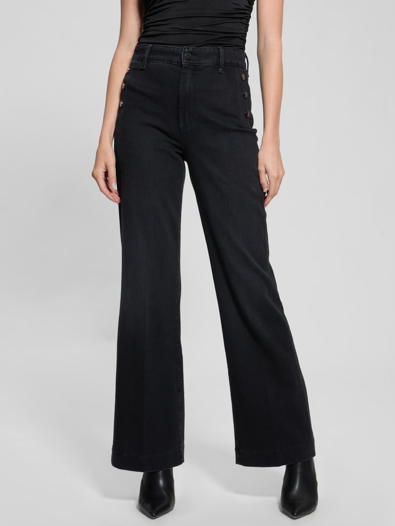 GUESS® Eco Faye Sailor Flared Jeans