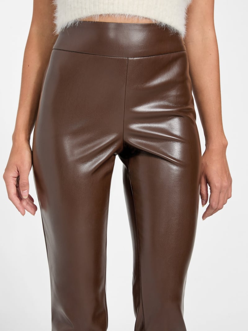 Prescilla Faux-Leather Leggings