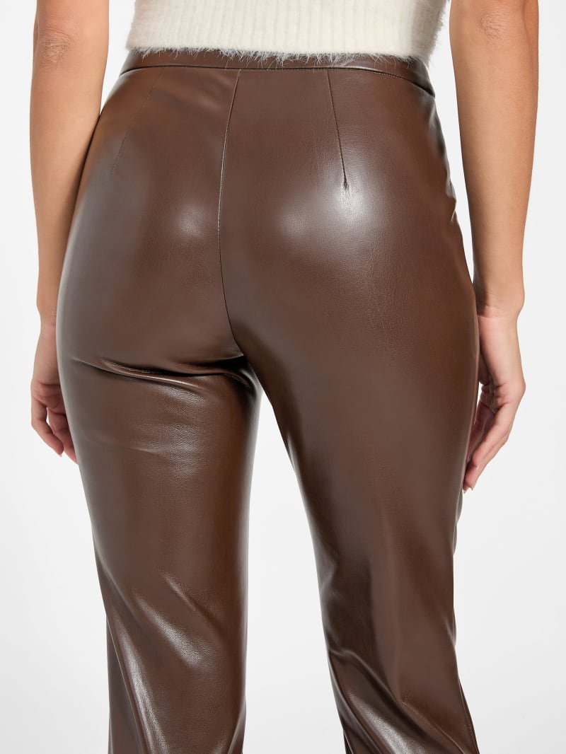 Prescilla Faux-Leather Leggings
