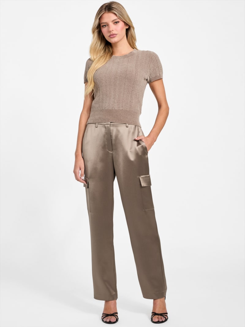 Megan Cargo Satin Pants