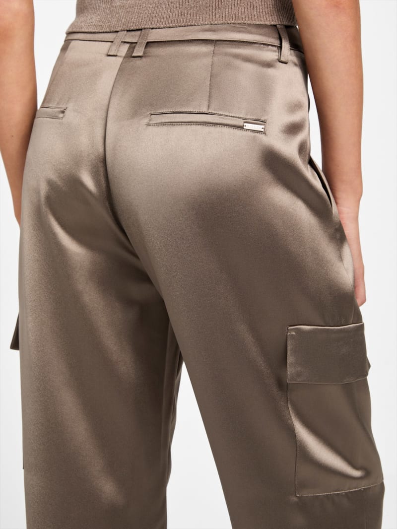 Megan Cargo Satin Pants
