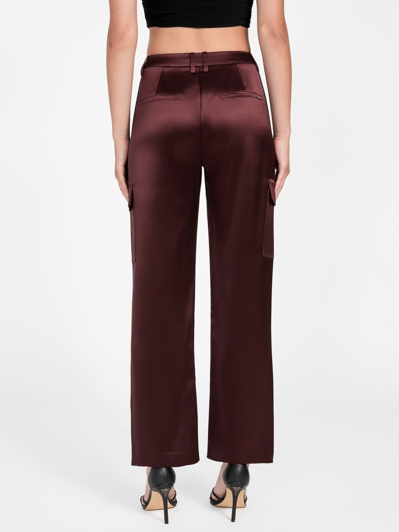 Megan Cargo Satin Pants - thumbnail 10