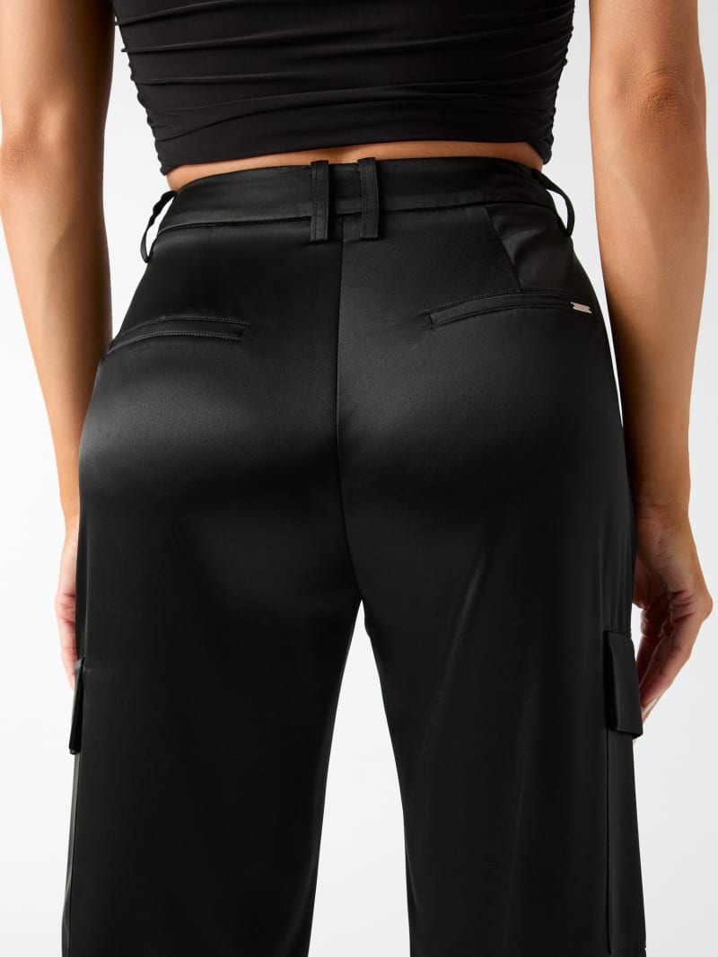 Megan Cargo Satin Pants - thumbnail 5