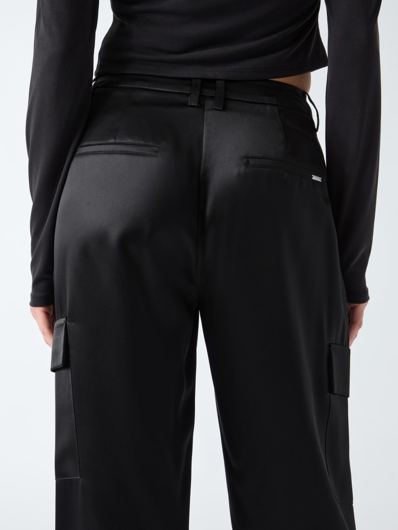 Megan Cargo Satin Pants - thumbnail 6