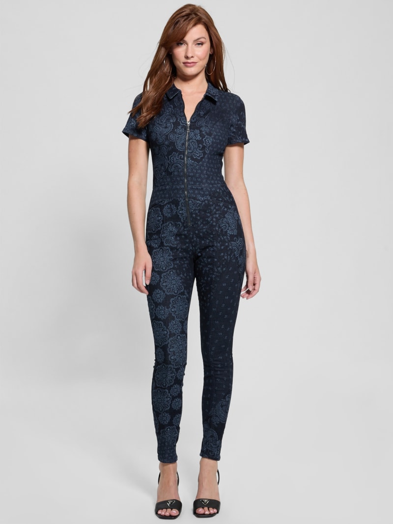 Guess denim jumpsuit shop