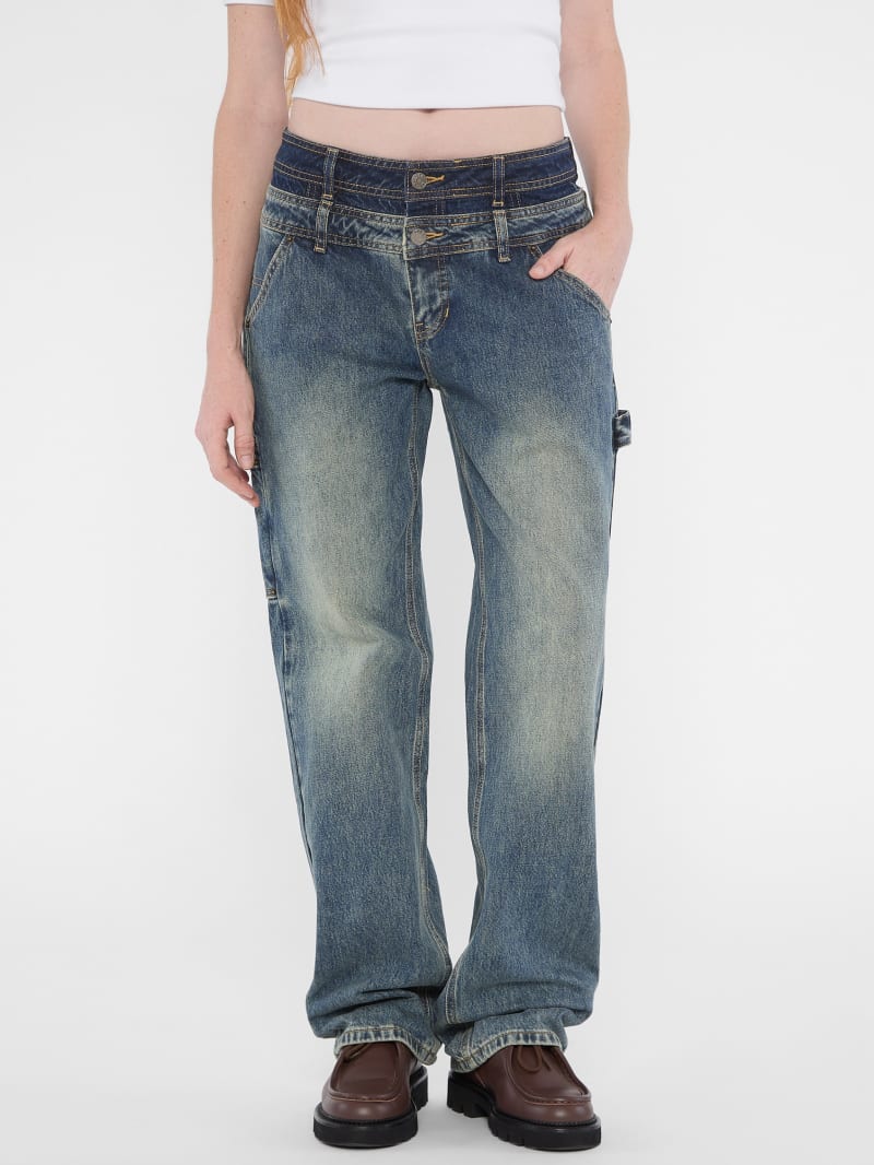 GUESS Originals Double Waistband Carpenter Jeans | GUESS Jeans