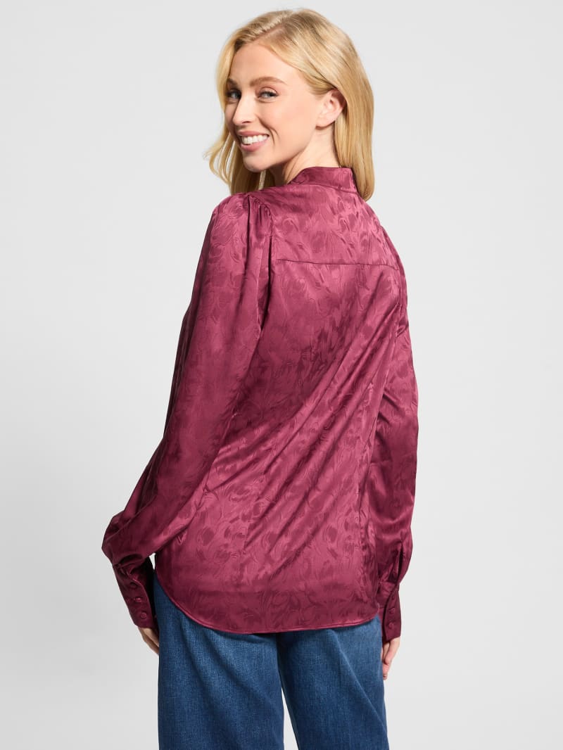 Eco Rita Jacquard Shirt | GUESS