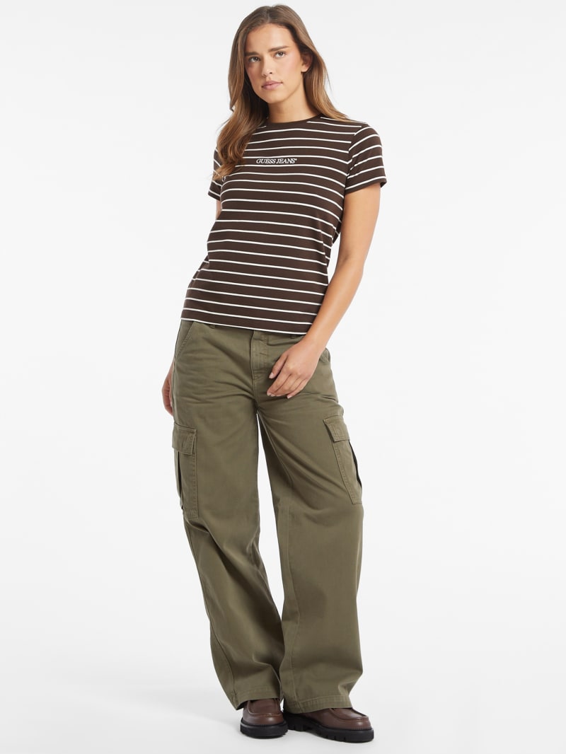 Guess striped with logo shop