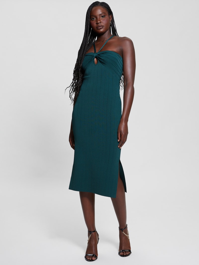 Keyhole sweater dress outlet