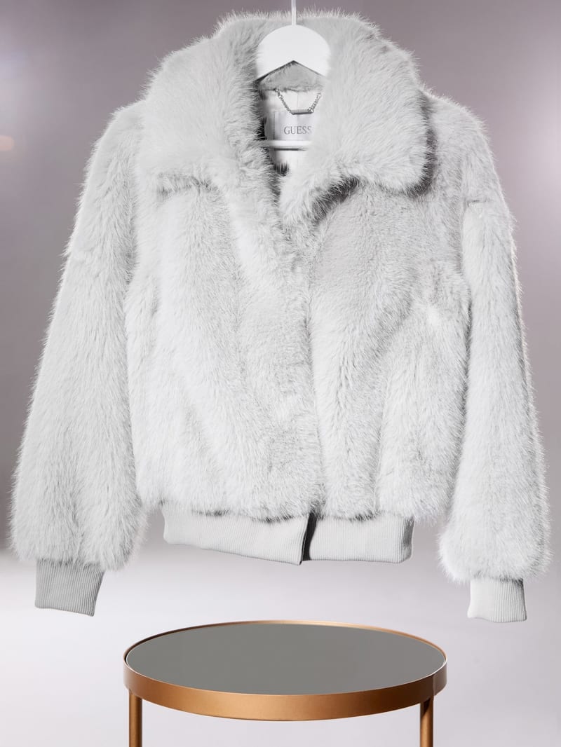 Soave Faux-Fur Flight Jacket | GUESS