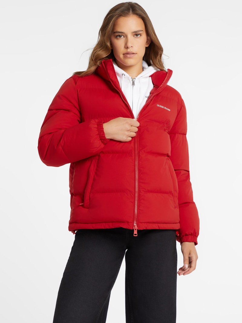 【GUESS】★WOMEN FEATHER GLAZED PUFFER★SUZY DOWN★送料無料 girls-fur-cruiser_76e8f851-