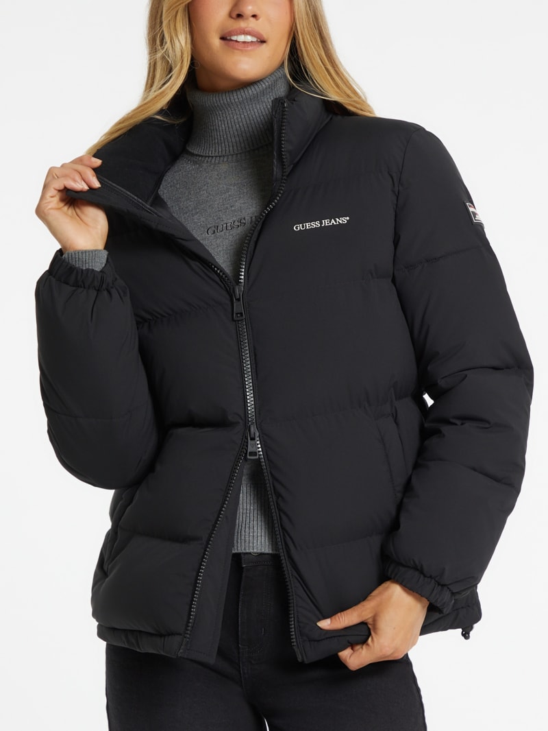 Guess ladies puffer coats cheap