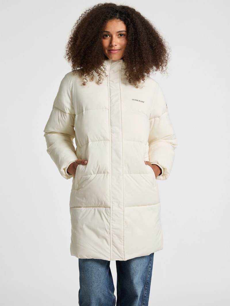 Guess puffer jacket with hood clearance