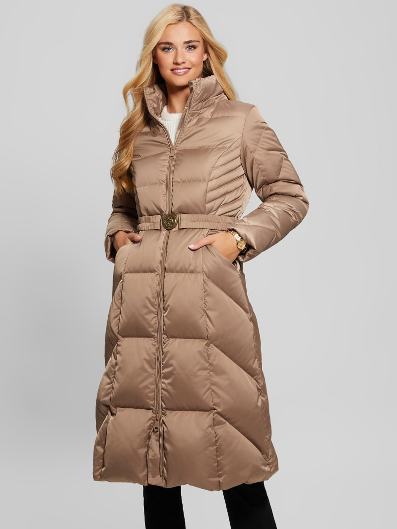 Guess long padded coat discount