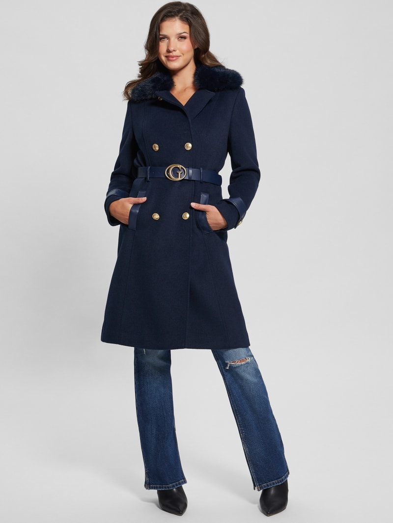 Eco Amelia Belted Coat - thumbnail 7