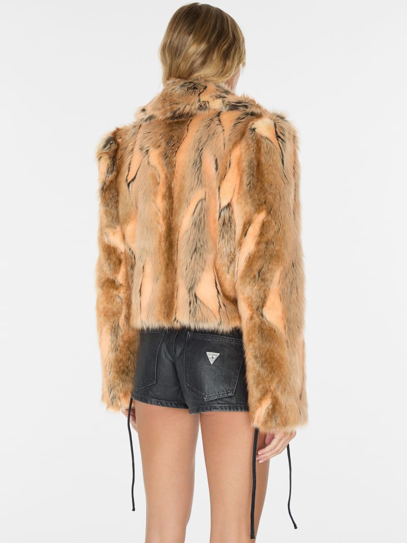 ジャケット・アウター 193 Igusa Rabbit faux fur jacket (brown) 193 Igusa Rabbit faux fur jacket (brown)