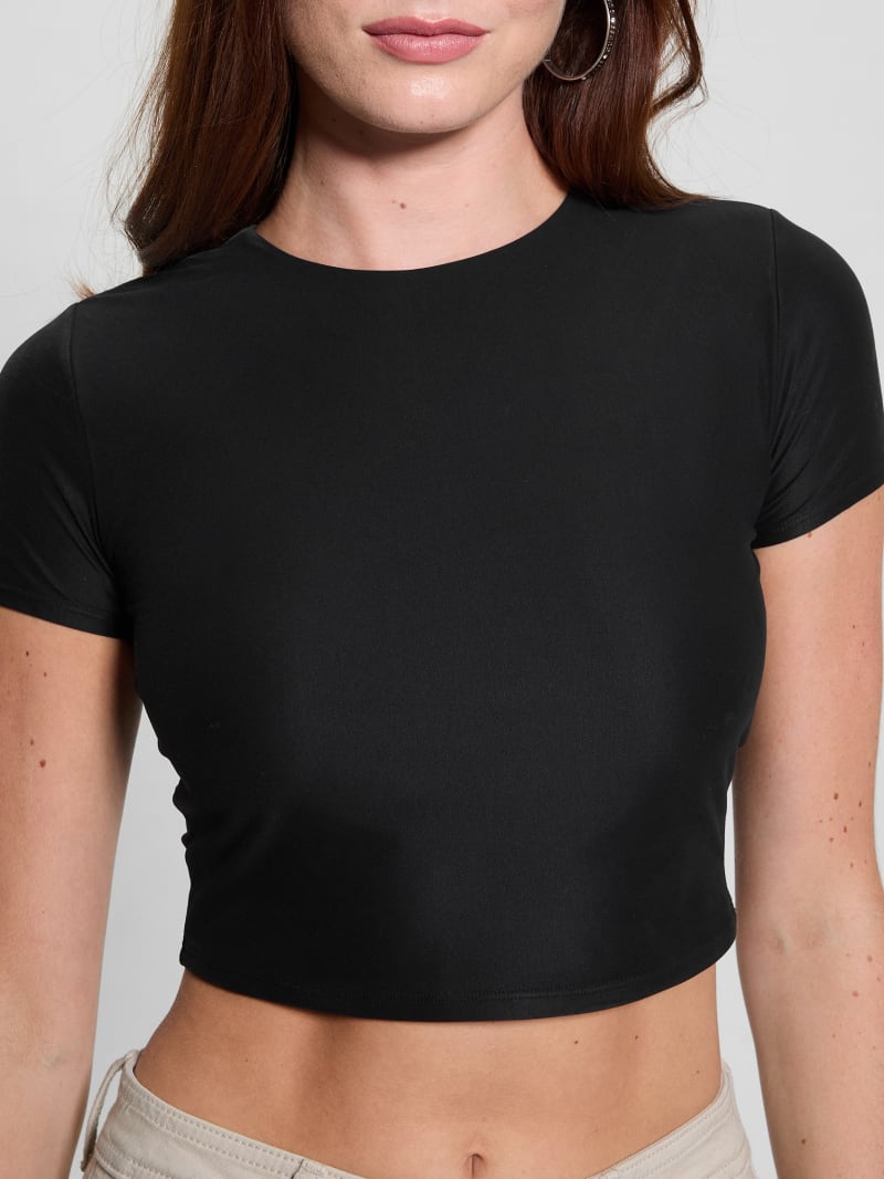 Womens Byrd Crop Tee