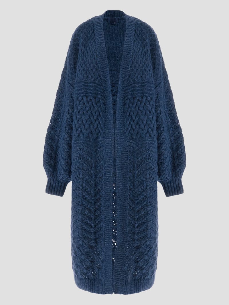 TTT MSW standard knit cardigan Size: M Blue Men TTT-2022AW