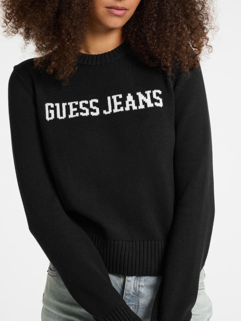 GUESS Girls' Long Sleeve Sweater