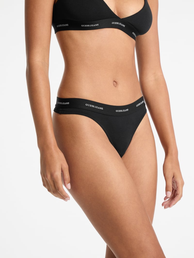 Eco GUESS Jeans Thong | GUESS Canada