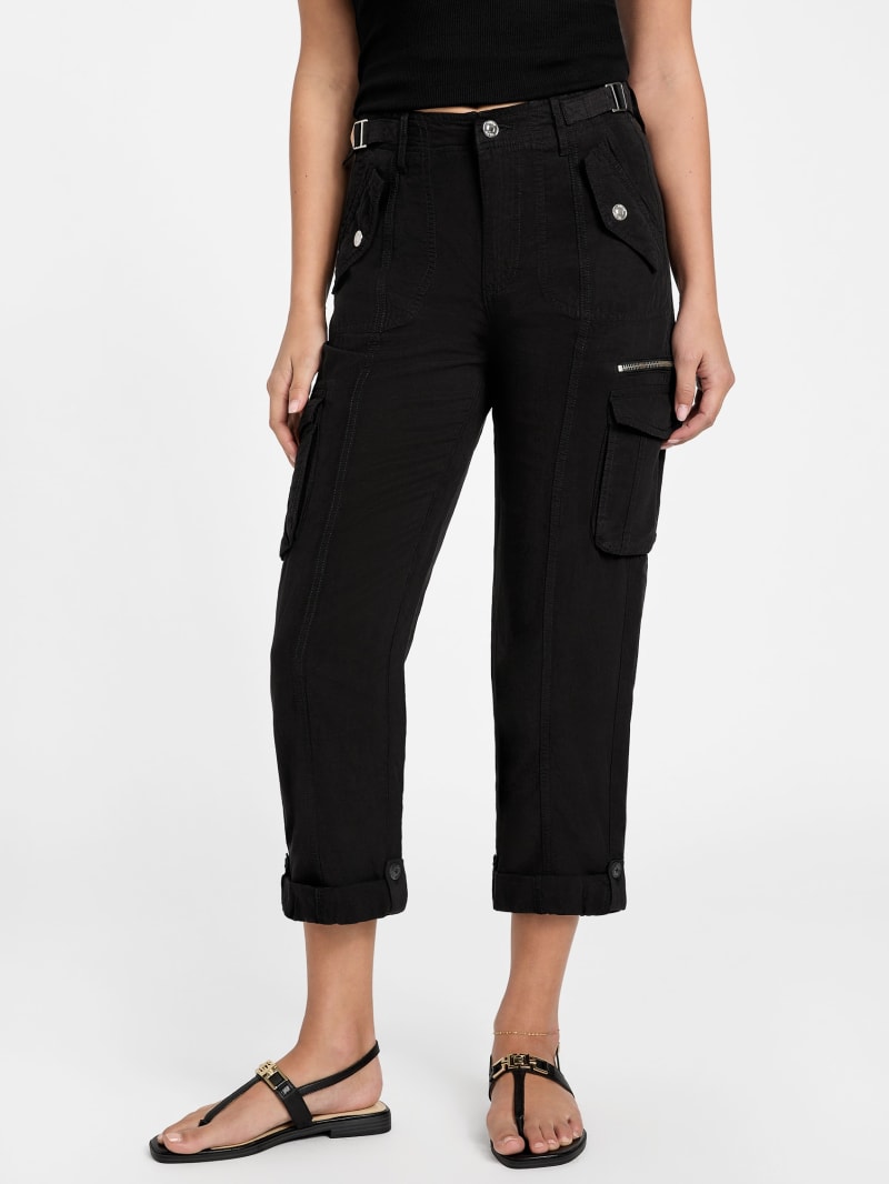 Nessi Linen Cargo Pants
