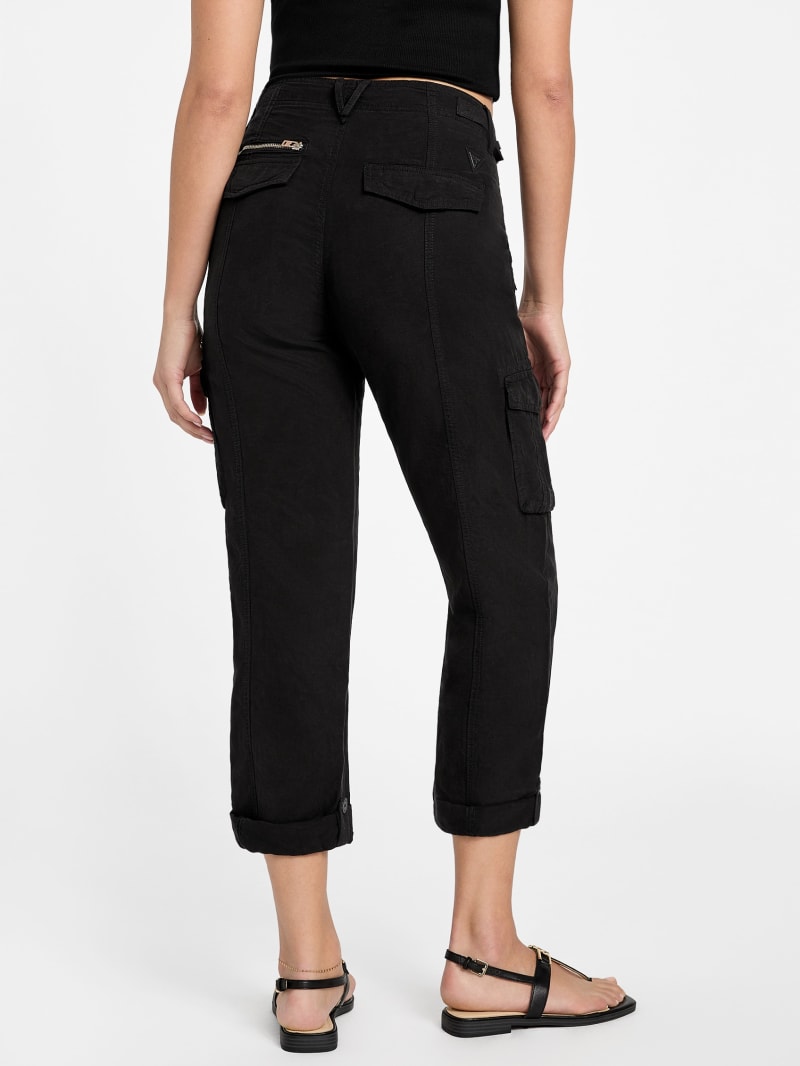 Nessi Linen Cargo Pants - thumbnail 4