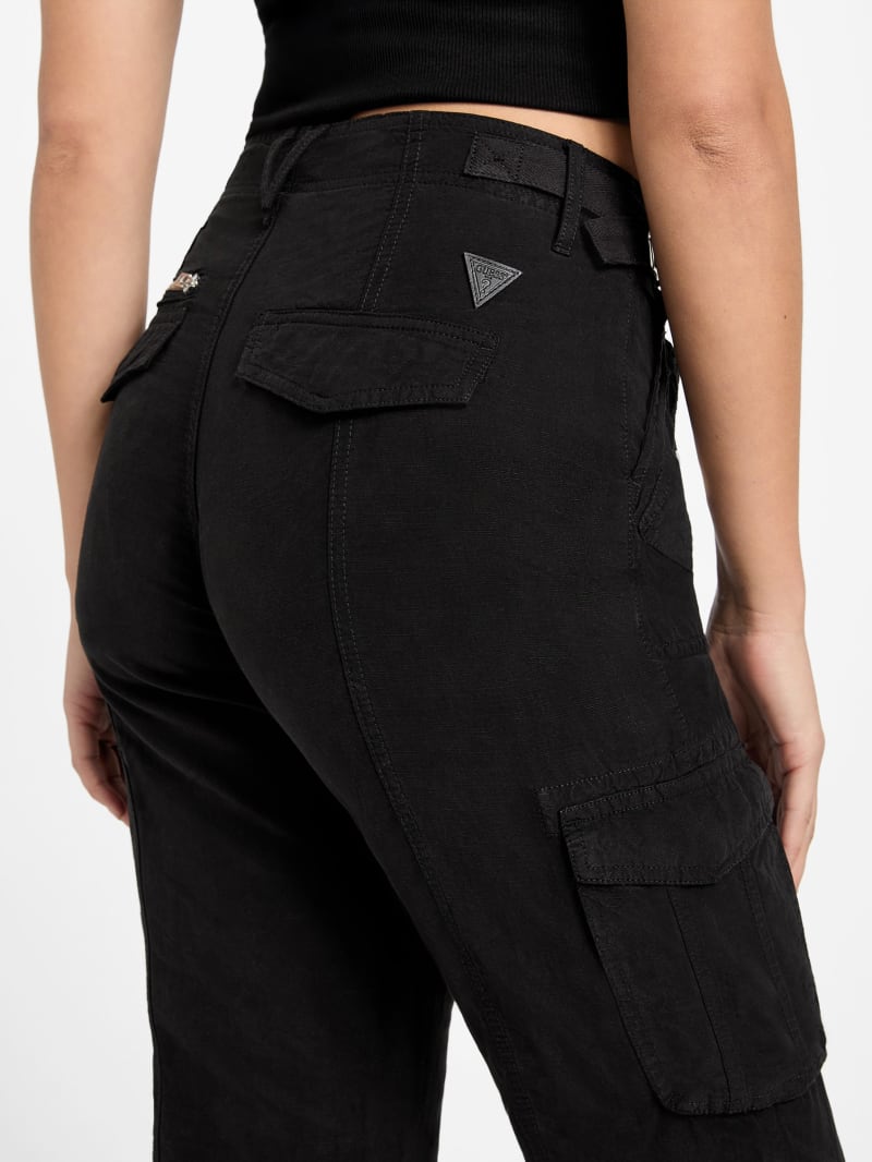 Nessi Linen Cargo Pants - thumbnail 5