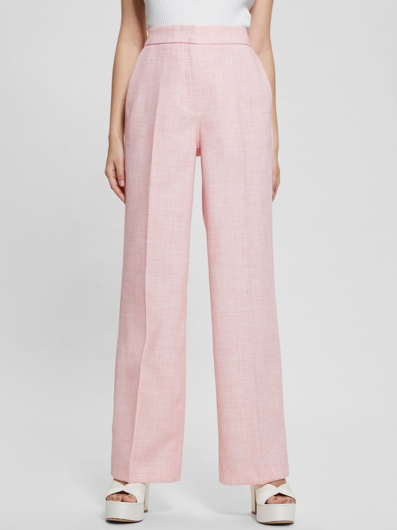 Pink Wide-leg Pants for Women