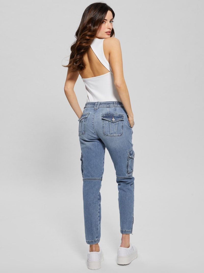 Guess ripped jeans womens best sale