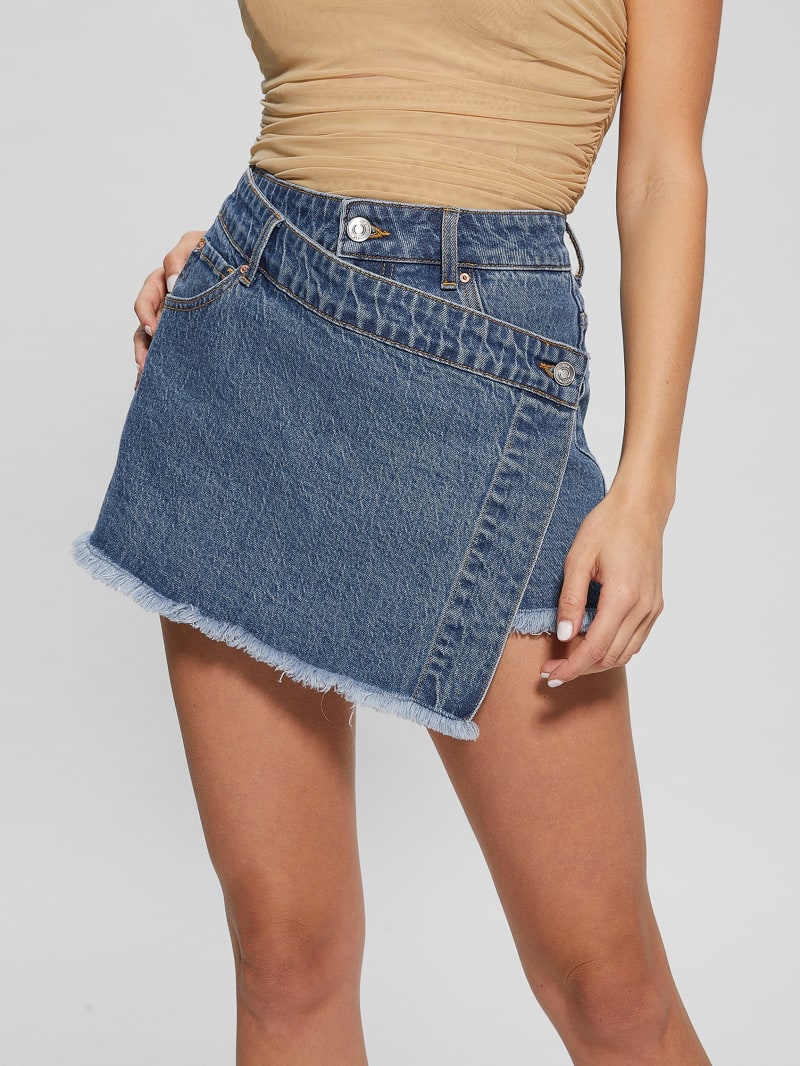 Sutton Denim Skort | GUESS