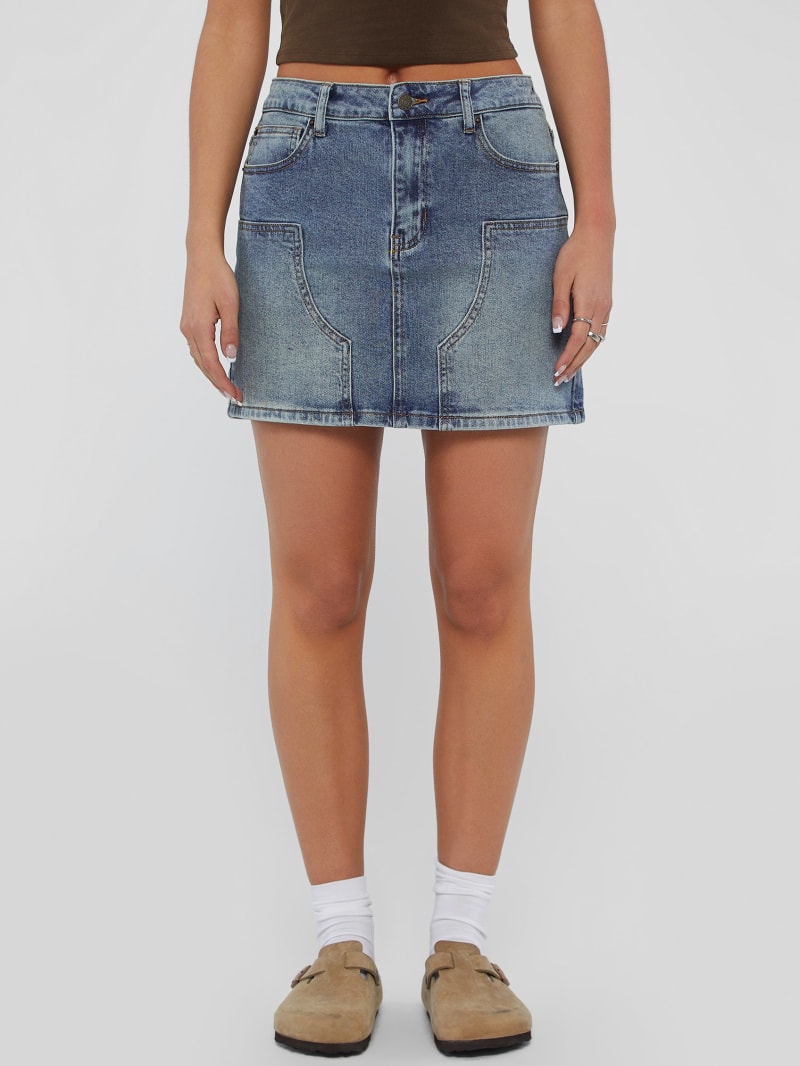 GUESS Originals Denim Mini Skirt