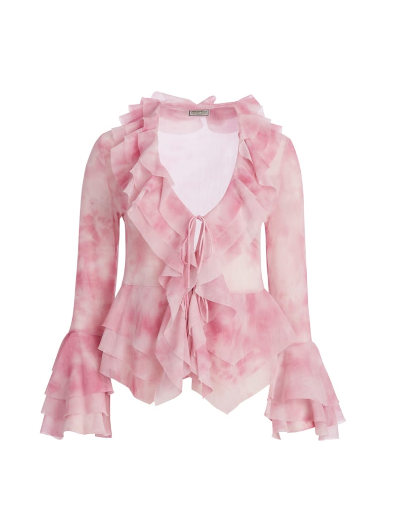 PS of Sweden Bandagen Ruffle Pink 4-er Set | Horse Shop