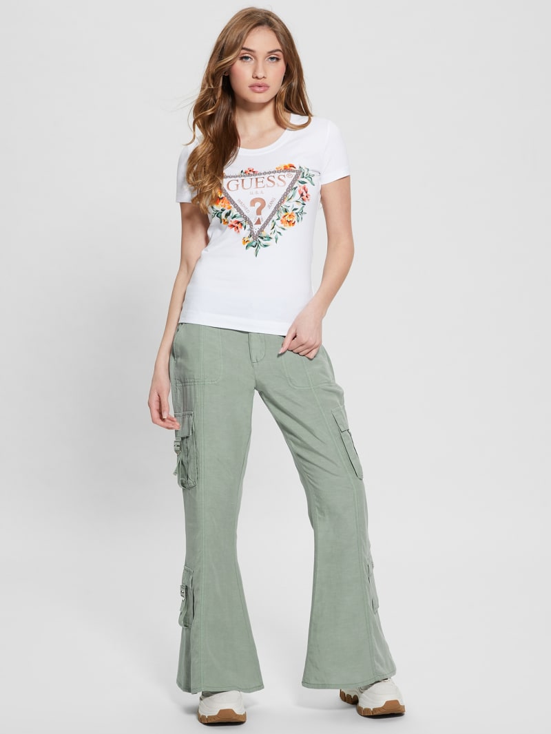 Crewneck Flowers Icon Tee