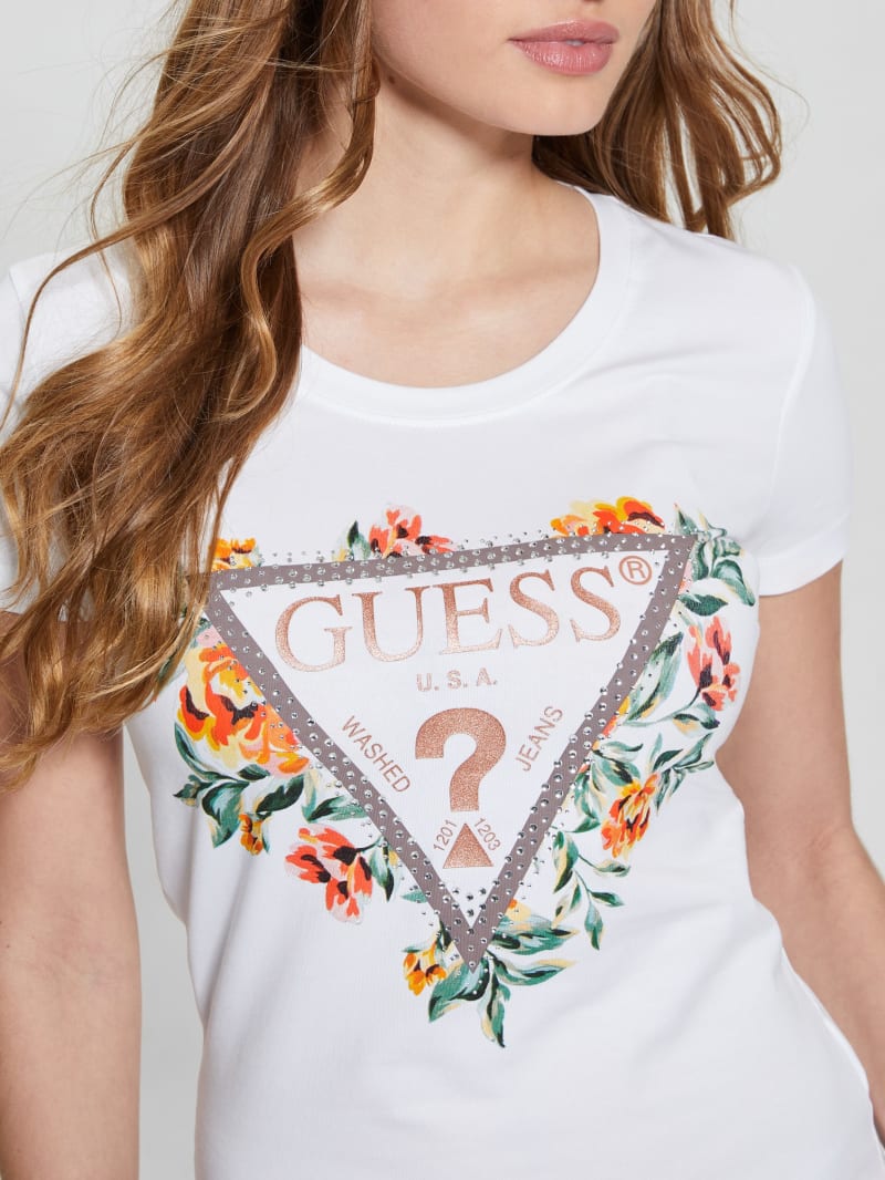Crewneck Flowers Icon Tee