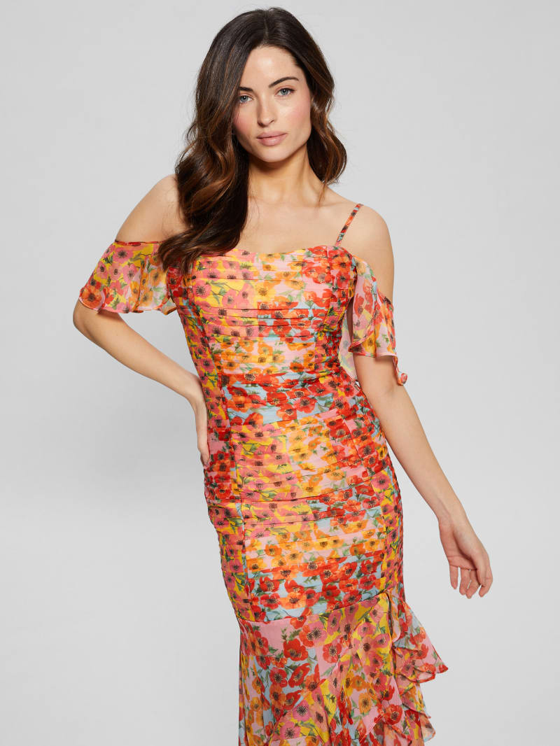 Guess tropical dress outlet
