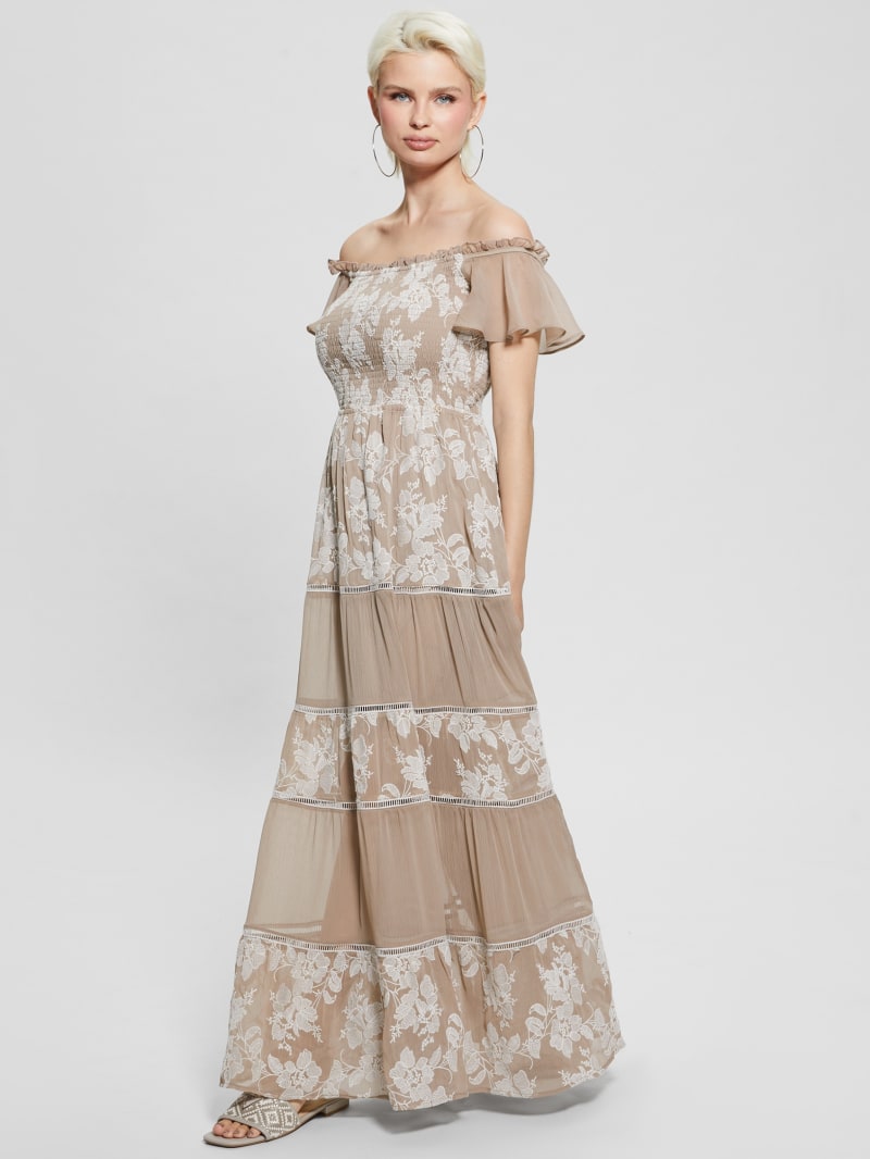 Guess embroidered dress on sale