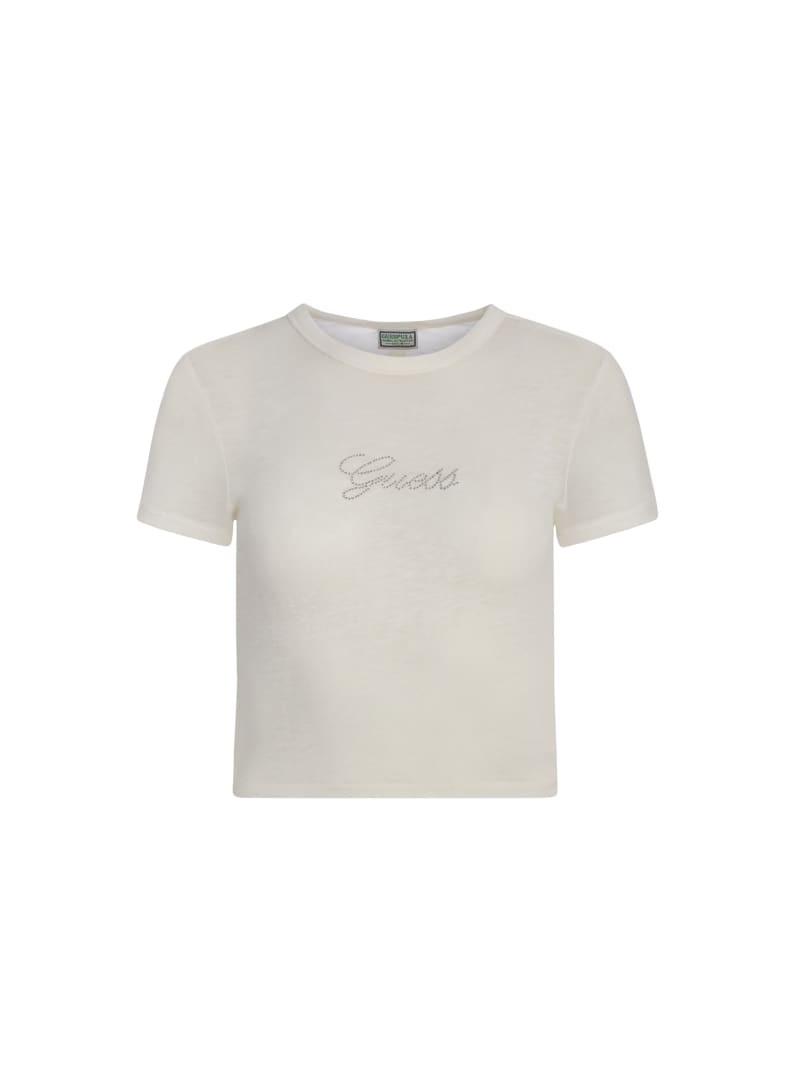 Guess baby crew top logo tee