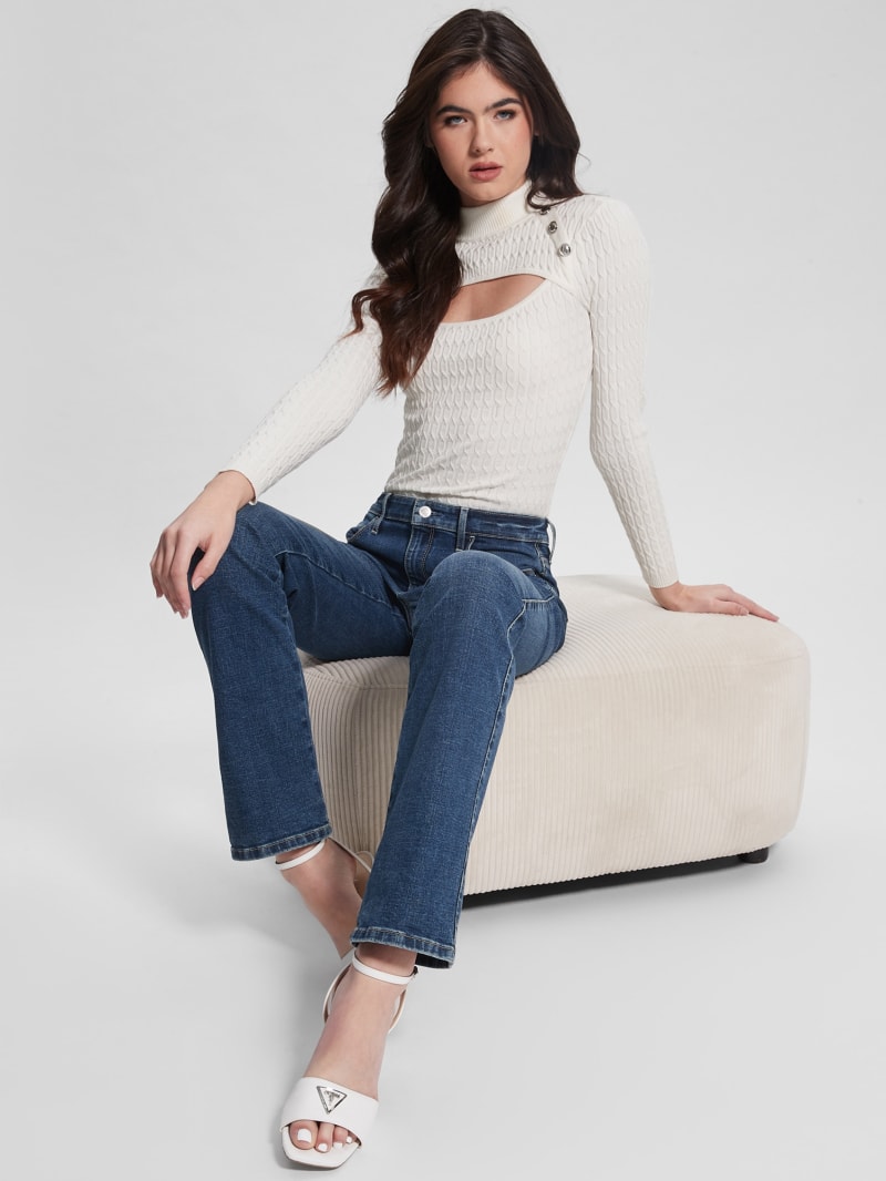 Eco Nikki Cable-Knit Sweater