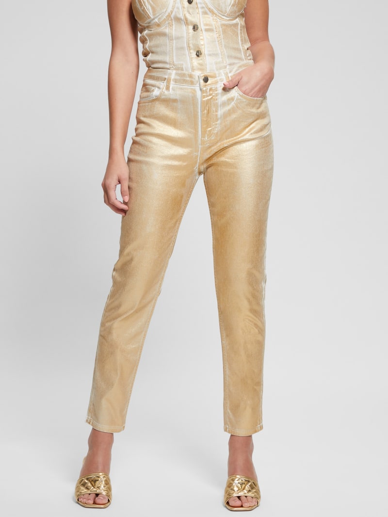 Guess metallic jeans clearance