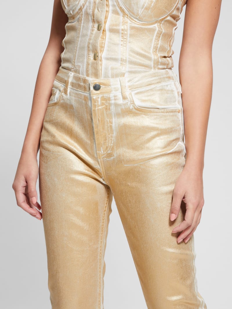 Kia Metallic Jeans