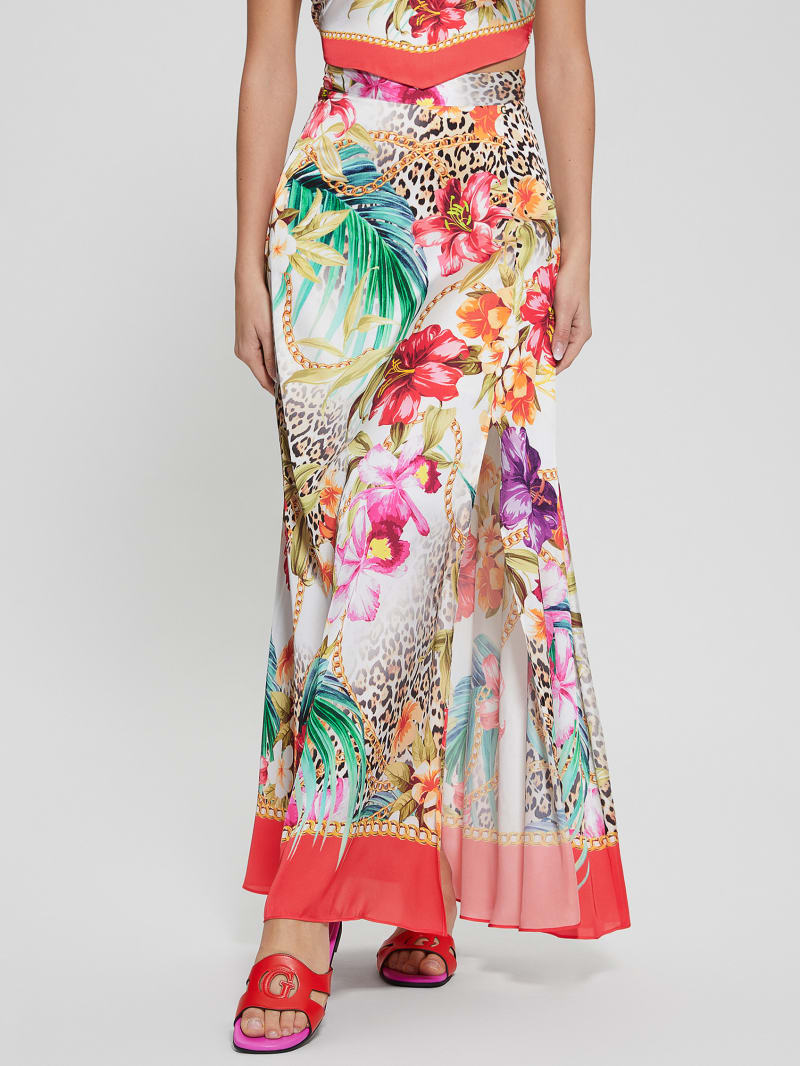 Dora Printed Maxi Skirt